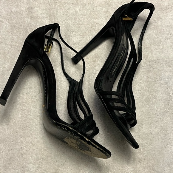 TOM FORD SUEDE HEELS - Picture 12 of 12